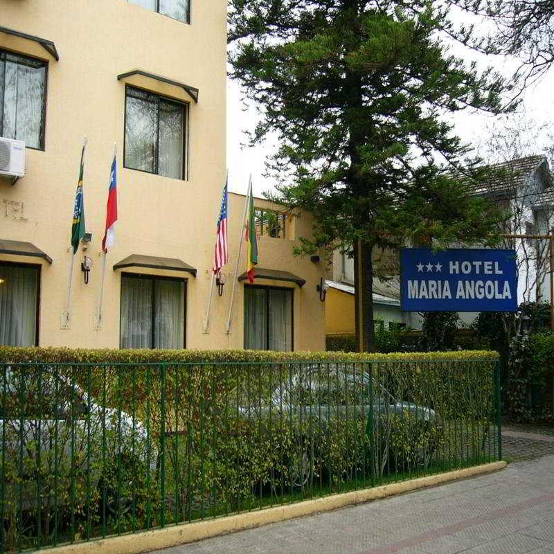 Hotel Maria Angola Santiago del Cile Esterno foto